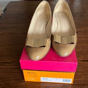 Kate Spade Beige Wedge Shoes